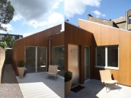 New house completed in West London, Compact Eco House